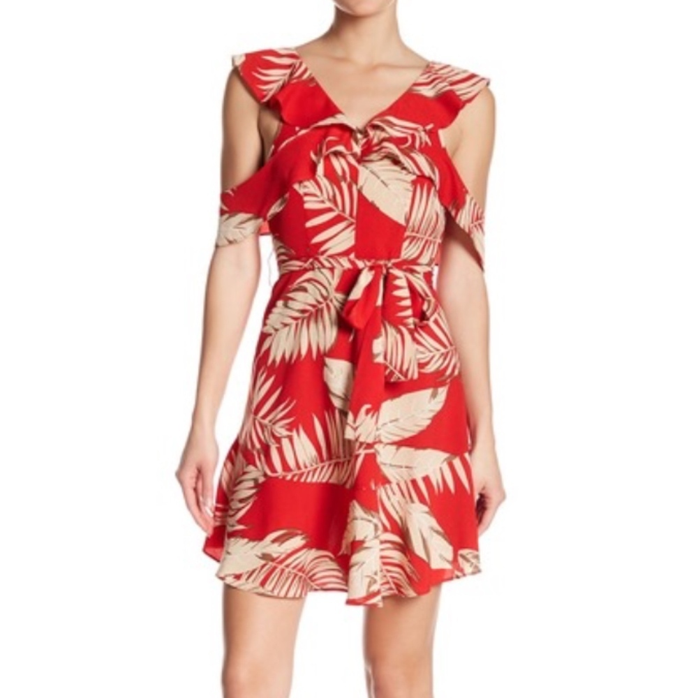 Red Floral Love + Harmony Dress